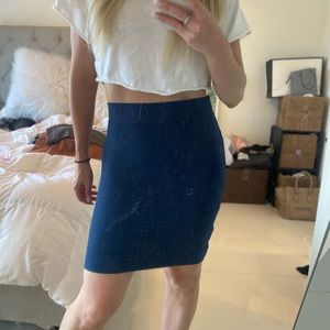 BCBG Bondage Mini Skirt